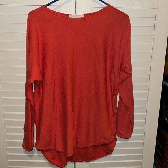 Michael Kors size medium coral sweater - Picture 1 of 5